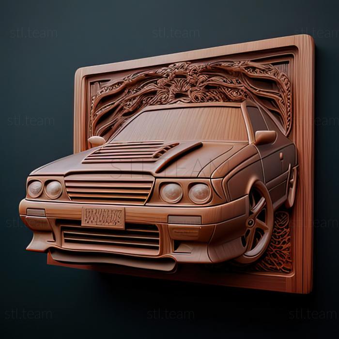 3D model Toyota Chaser (STL)